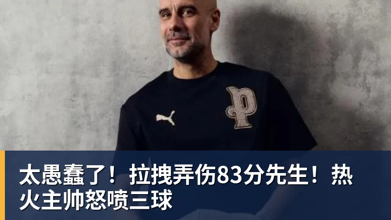 太愚蠢了！拉拽弄伤83分先生！热火主帅怒喷三球